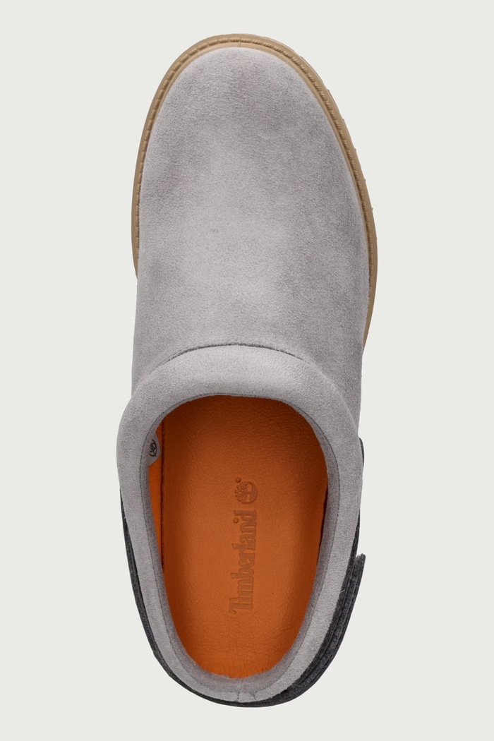 Premium Clog σαγιονάρες mules Γυναικείες σουέτ Timberland TB0A2PSBEJR1 γκρί