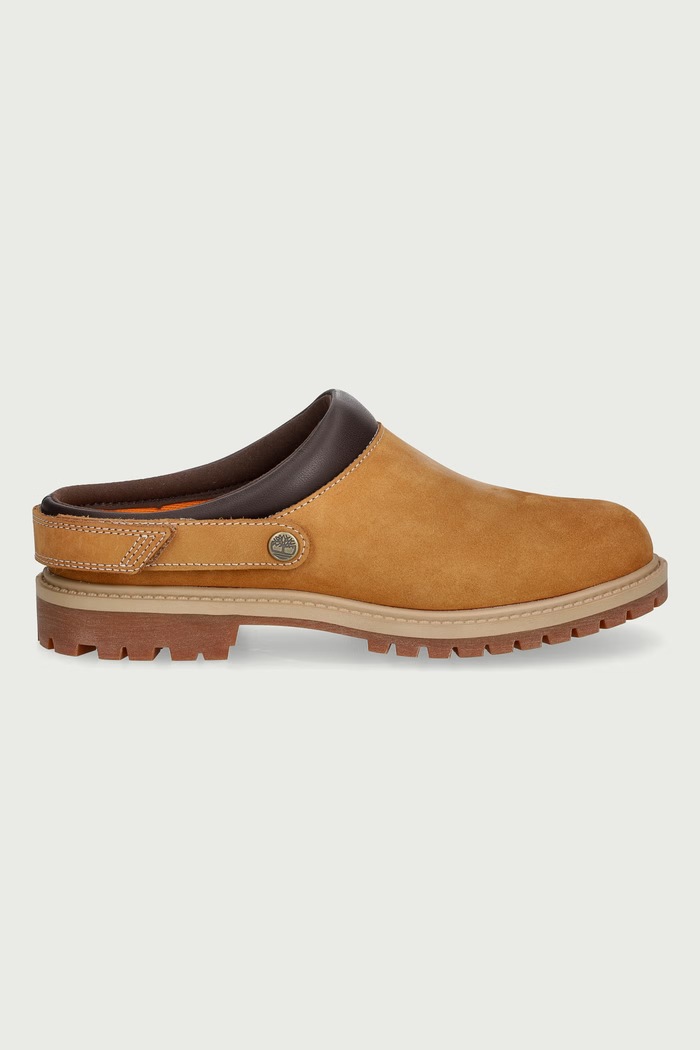 Timberland Clog σαγιονάρες mules Γυναικείες nubuck TB0A2PSB7541 καφέ AW26