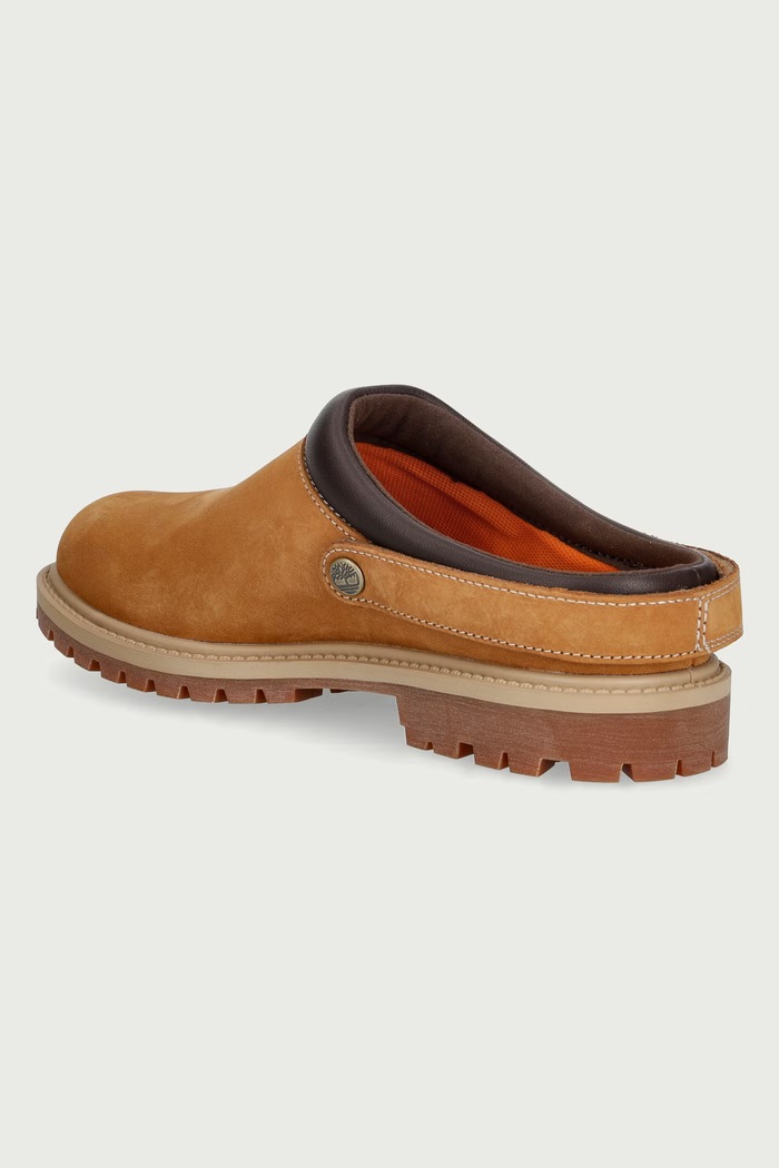 Παπούτσια Timberland Clog σαγιονάρες mules Γυναικείες nubuck TB0A2PSB7541 καφέ