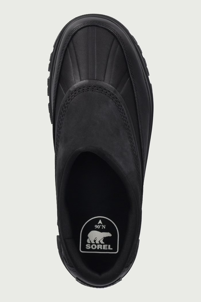 DAYSTORM CLOG półbuty damskie skórzane Sorel 2164811010 czarny
