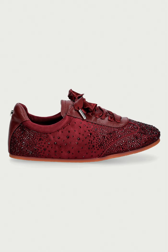 Steve Madden Artiste-Rhs sneakersy damskie 11005913.670 bordowy AW26