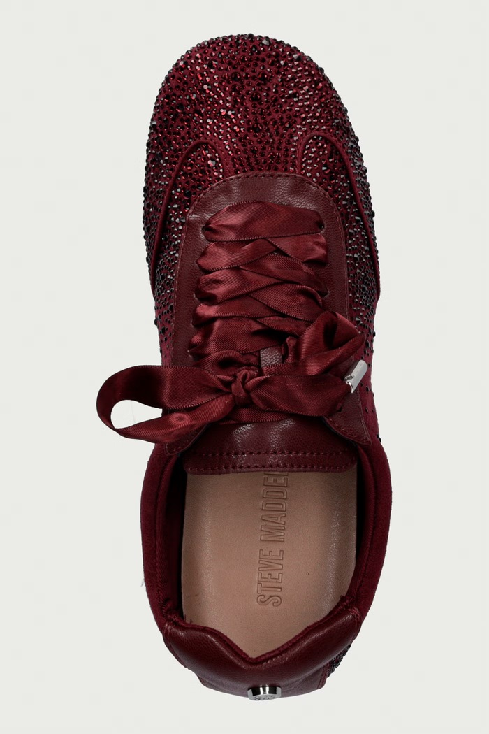 Artiste-Rhs sneakersy damskie Steve Madden 11005913.670 bordowy