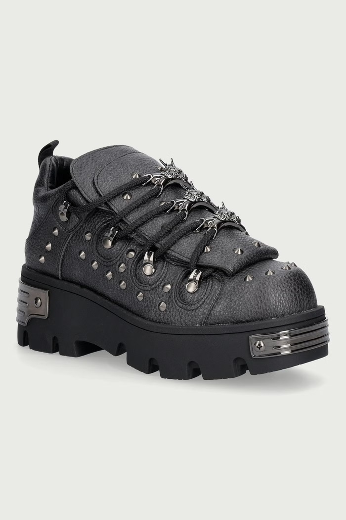 Koi Footwear Thurnax Chunky Hardware Trainers sneakersy damskie czarny KK44.Thurnax