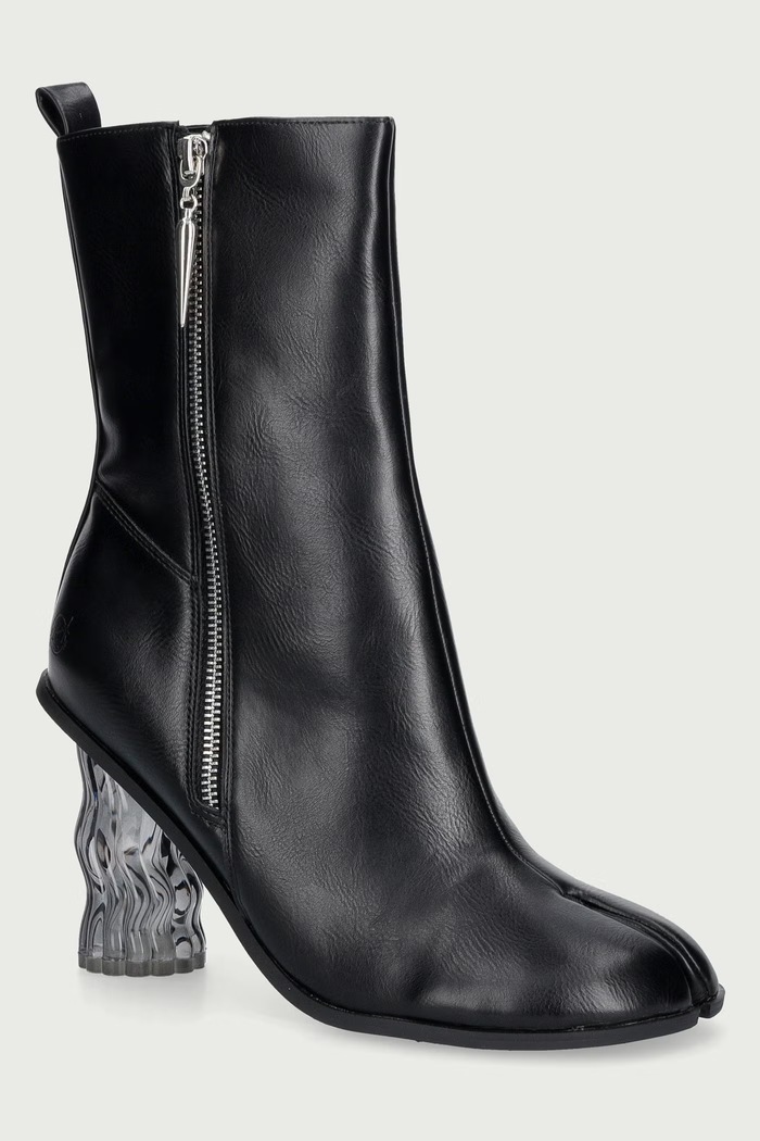 Koi Footwear Botki damskie Essence Heeled Tabi czarny Essence.Heeled.Tabi