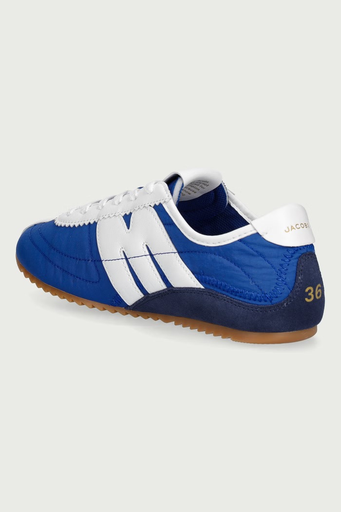 Obuwie MARC JACOBS THE 400 BLEECKER RUNNER sneakersy damskie skórzane 2S6FSN001F29.411 niebieski