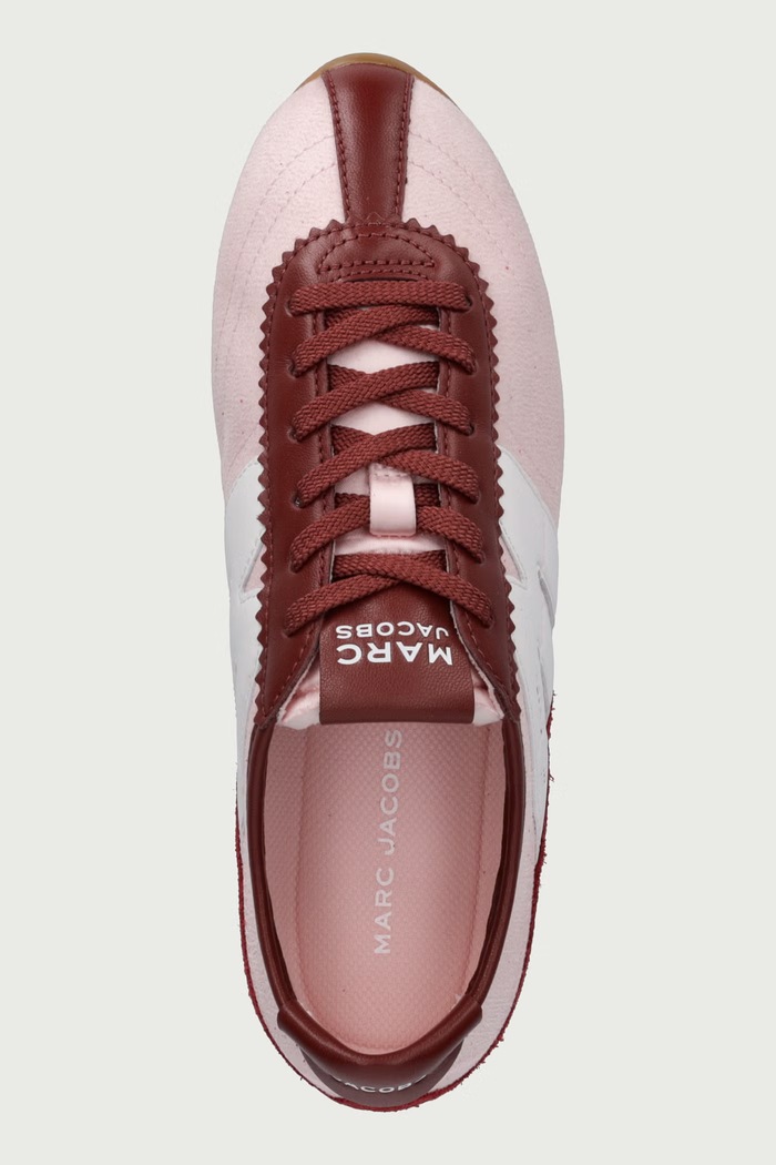 THE 400 BLEECKER RUNNER sneakersy damskie MARC JACOBS 2P6FSN001F07.681 różowy