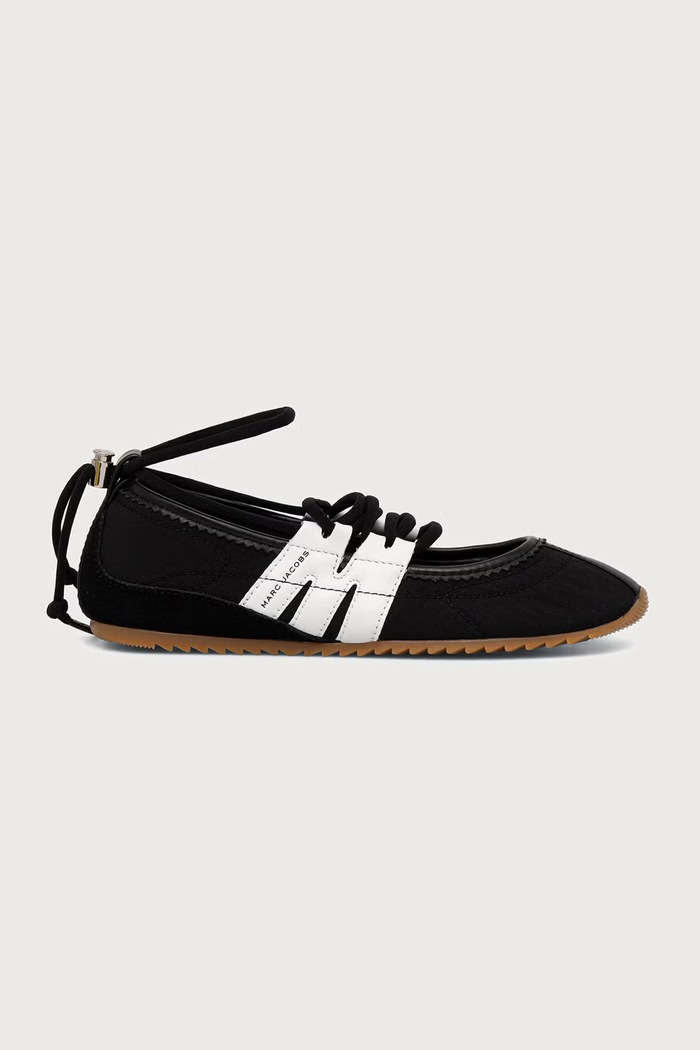 MARC JACOBS Baleriny THE 400 BLEECKERINA 2F6FSN001F05.002 czarny AW26