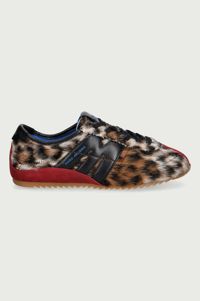 MARC JACOBS THE 400 BLEECKER RUNNER sneakersy damskie 2F6FSN001F02.201 brązowy AW26