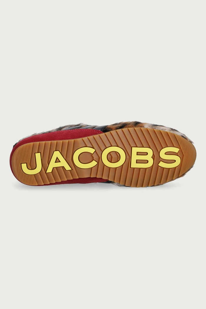 THE 400 BLEECKER RUNNER sneakersy damskie MARC JACOBS brązowy 2F6FSN001F02.201