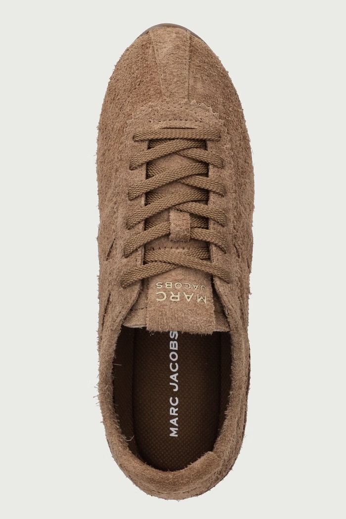 THE 400 BLEECKER RUNNER sneakersy damskie zamszowe MARC JACOBS 2F6FSN001F01.247 beżowy