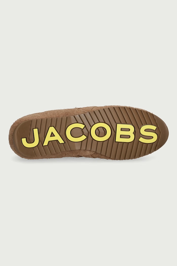 THE 400 BLEECKER RUNNER sneakersy damskie zamszowe MARC JACOBS beżowy 2F6FSN001F01.247