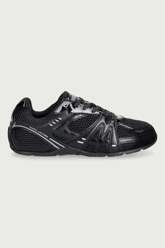 MARC JACOBS THE 72 SPRING SNEAKER sneakersy damskie skórzane 2F5FSN001F42.001 czarny AW26