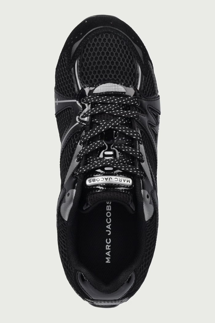 THE 72 SPRING SNEAKER sneakersy damskie skórzane MARC JACOBS 2F5FSN001F42.001 czarny