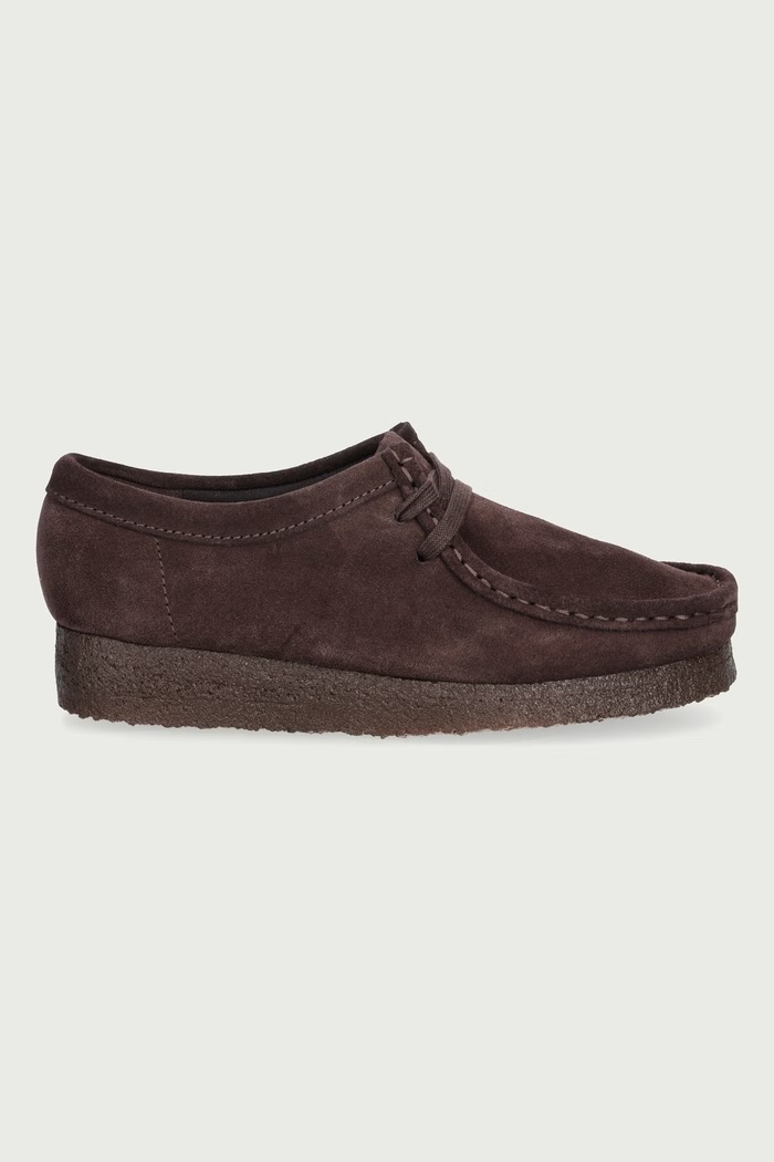 Clarks Originals Mokasyny damskie zamszowe 26329835 brązowy AW26