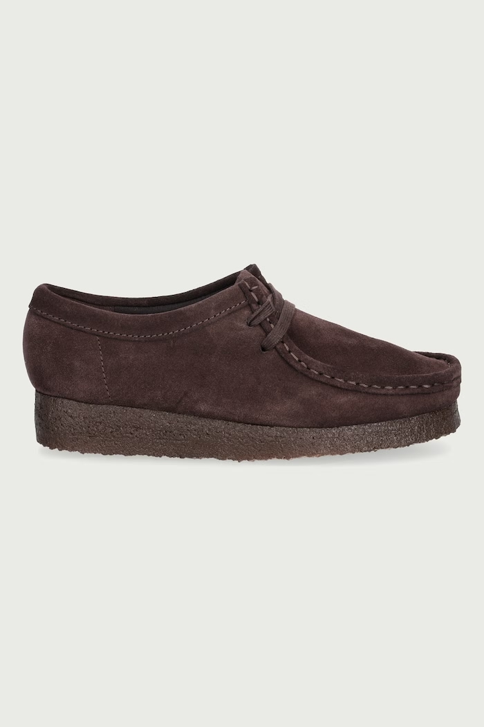 Clarks Originals Mokasyny damskie zamszowe 26329835 brązowy AW26