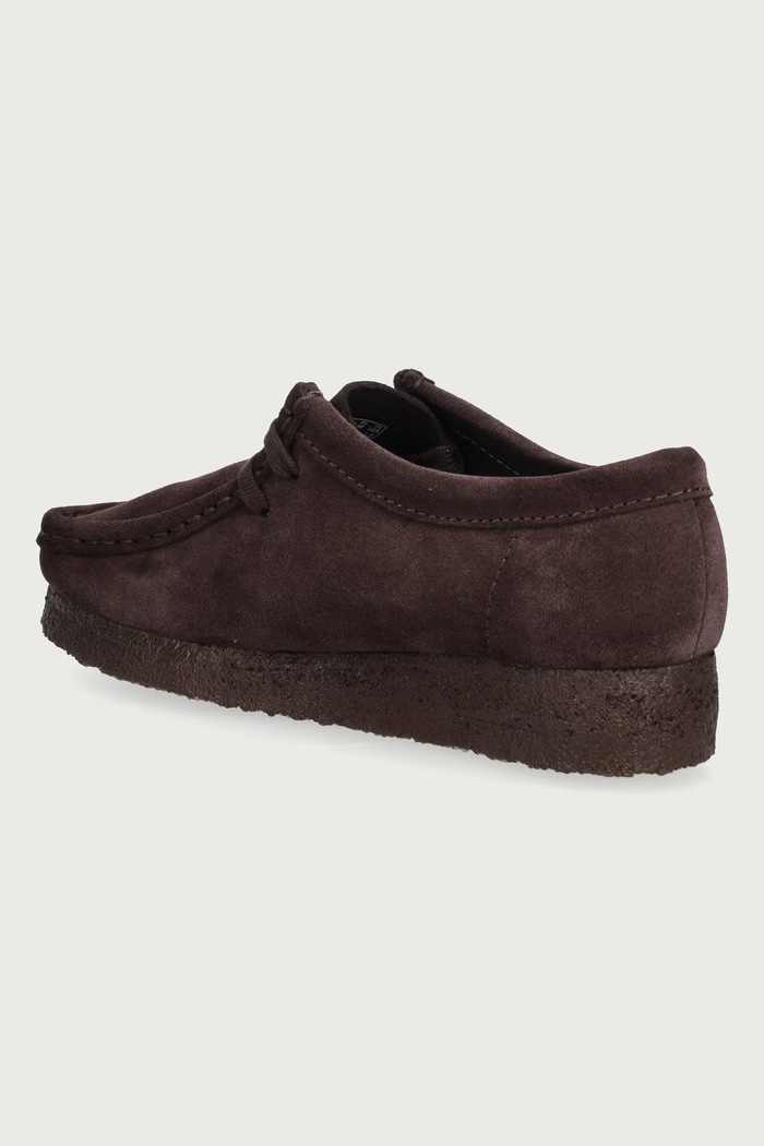 Obuwie Clarks Originals Mokasyny damskie zamszowe 26329835 brązowy