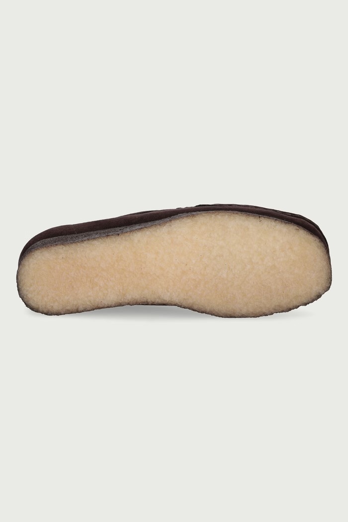 Mokasyny damskie zamszowe Clarks Originals brązowy 26329835