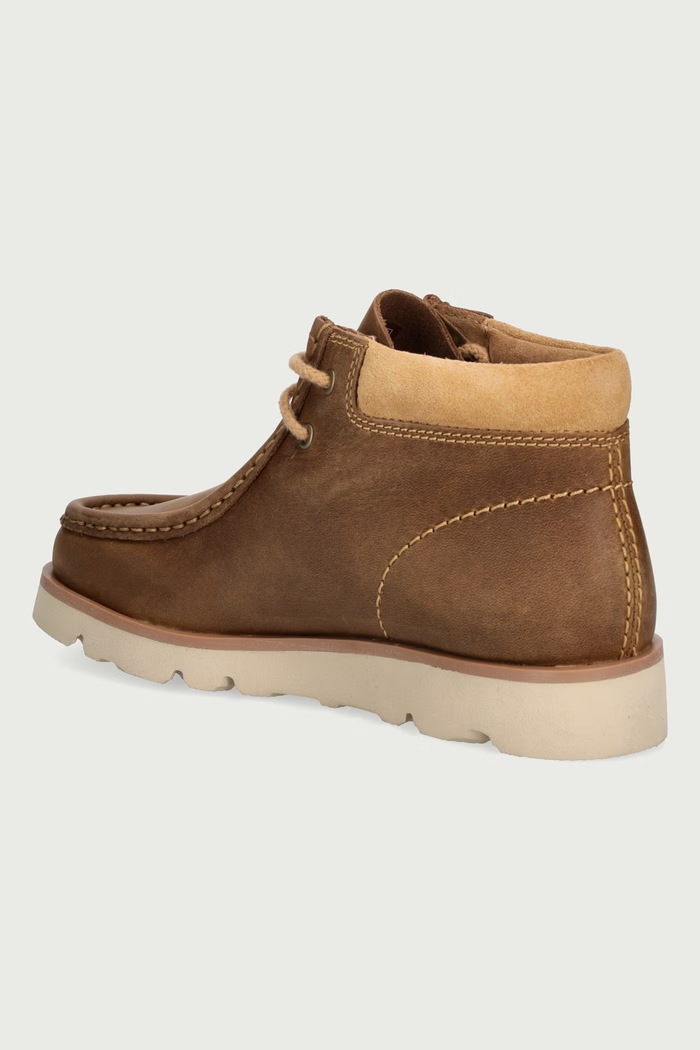 Obuwie Clarks Originals Półbuty damskie skórzane 26328463 brązowy