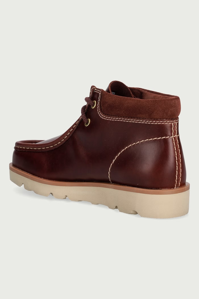 Obuwie Clarks Originals Półbuty damskie skórzane 26328465 brązowy