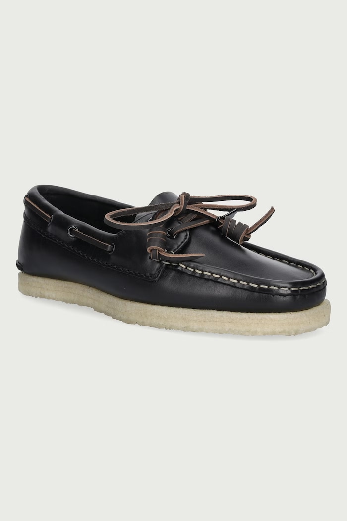 Clarks Originals Mokasyny damskie skórzane czarny 26328103