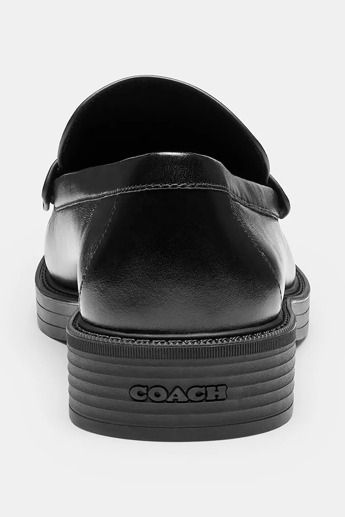 Obuwie Coach Loafersy damskie skórzane Astor Loafer CFN63.BLK czarny
