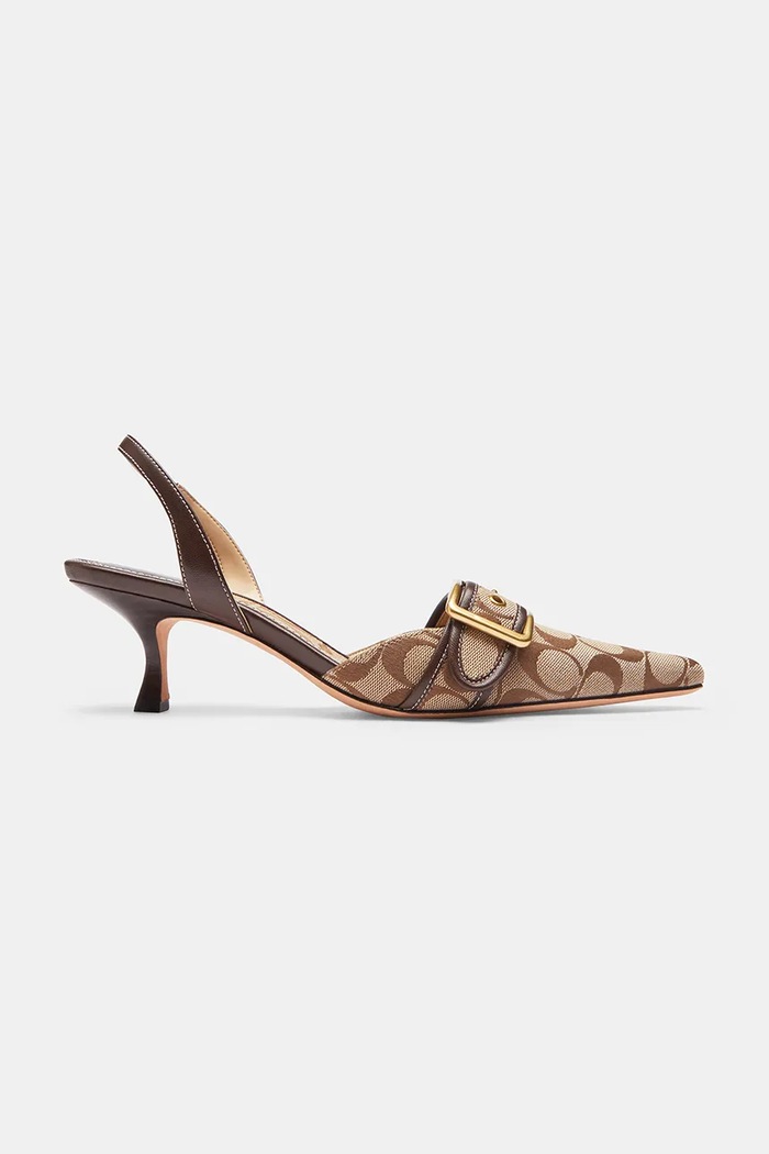 Coach Czółenka Margot Slingback brązowy CFZ29.ZCP