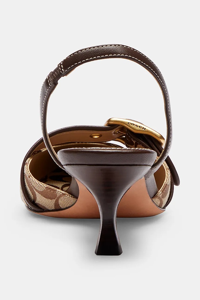 Obuwie Coach Czółenka Margot Slingback CFZ29.ZCP brązowy