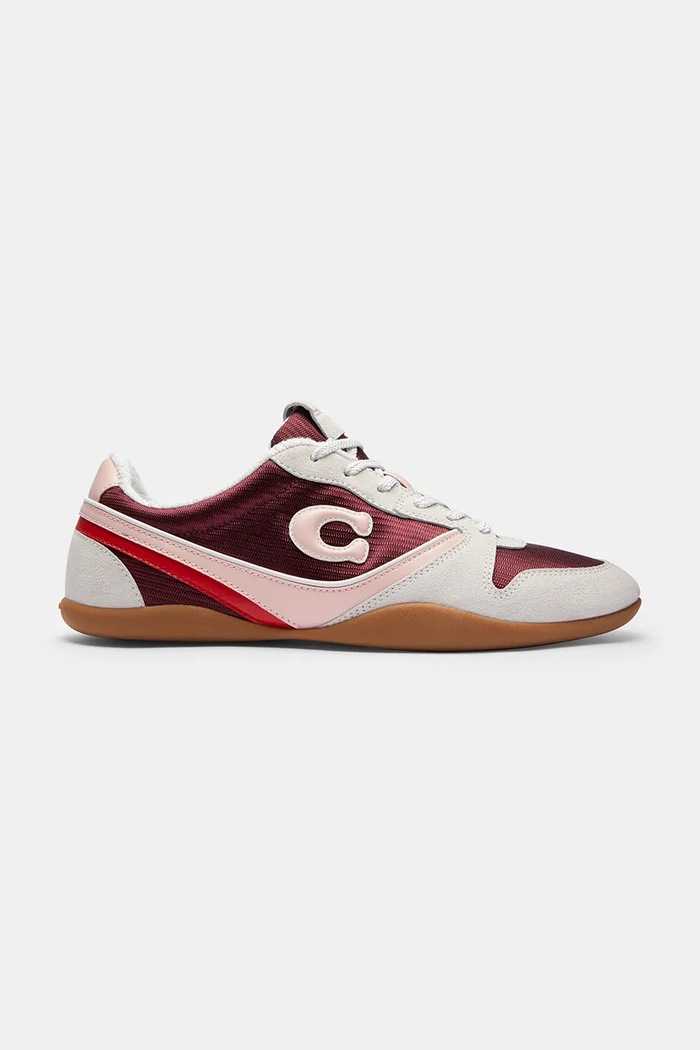 Coach Coach Track Sneaker sneakersy damskie bordowy CFX74.ZCC