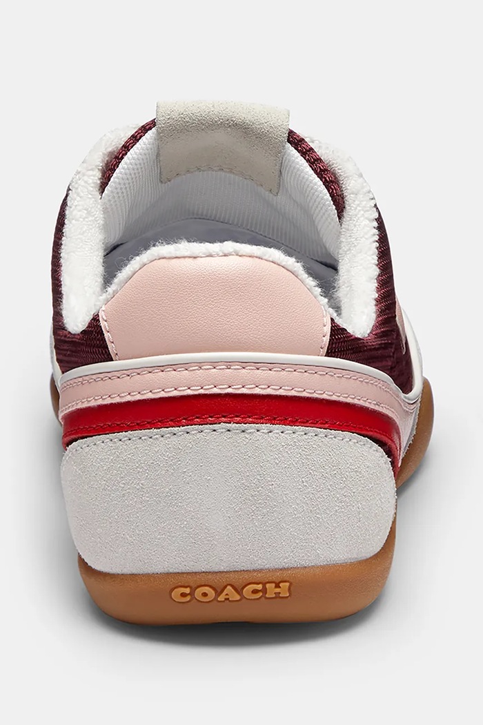 Obuwie Coach Coach Track Sneaker sneakersy damskie CFX74.ZCC bordowy