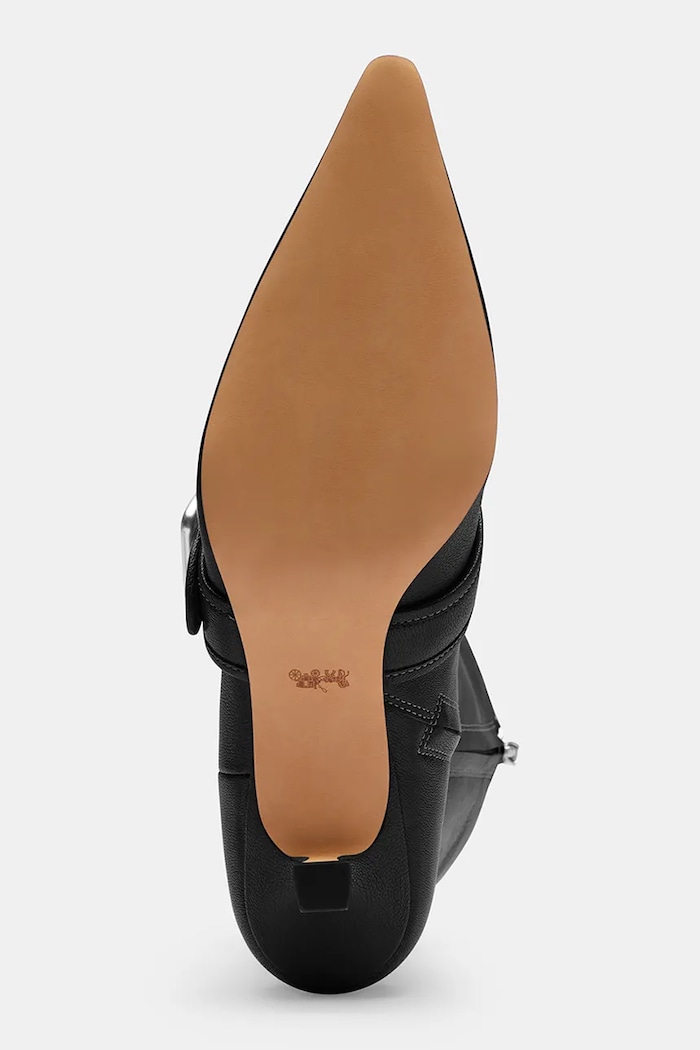 Kozaki damskie skórzane Margot Boot Coach czarny CFY89.BLK
