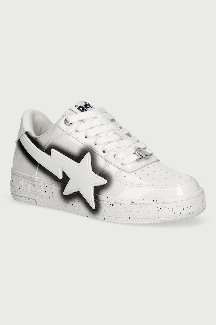 A Bathing Ape BAPE STA OS #2 sneakersy damskie skórzane biały 0ZXSHW310912Q