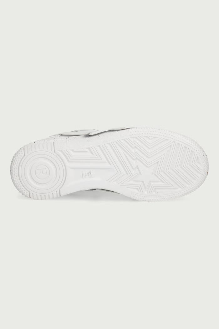 BAPE STA OS #2 sneakersy damskie skórzane A Bathing Ape biały 0ZXSHW310912Q