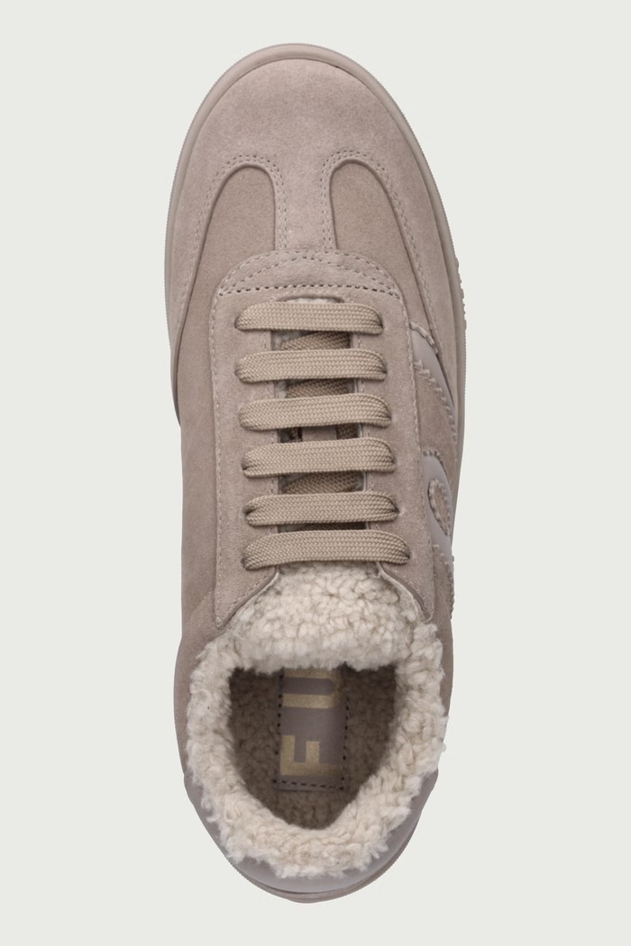 Allegra sneakersy damskie skórzane Furla YM52ALG.BX4834.5446S szary