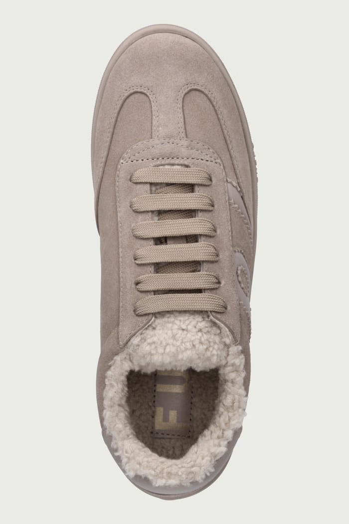 Allegra sneakersy damskie skórzane Furla YM52ALG.BX4834.5446S szary