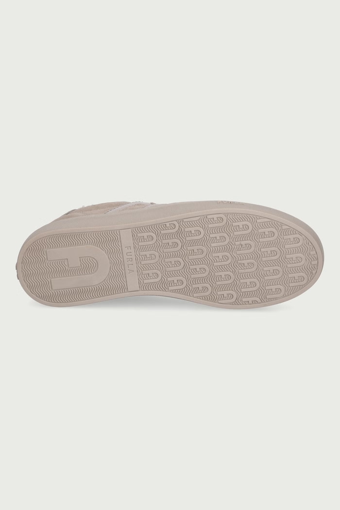 Allegra sneakersy damskie skórzane Furla szary YM52ALG.BX4834.5446S