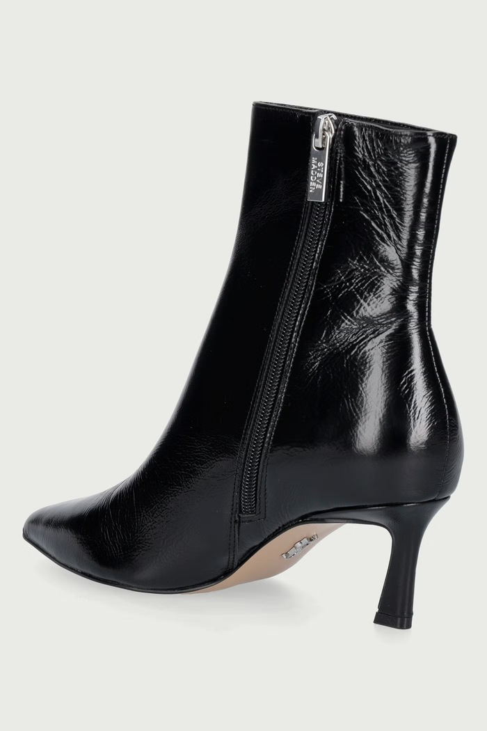 Obuwie Steve Madden Botki damskie skórzane Lulah 11003282.BK1 czarny
