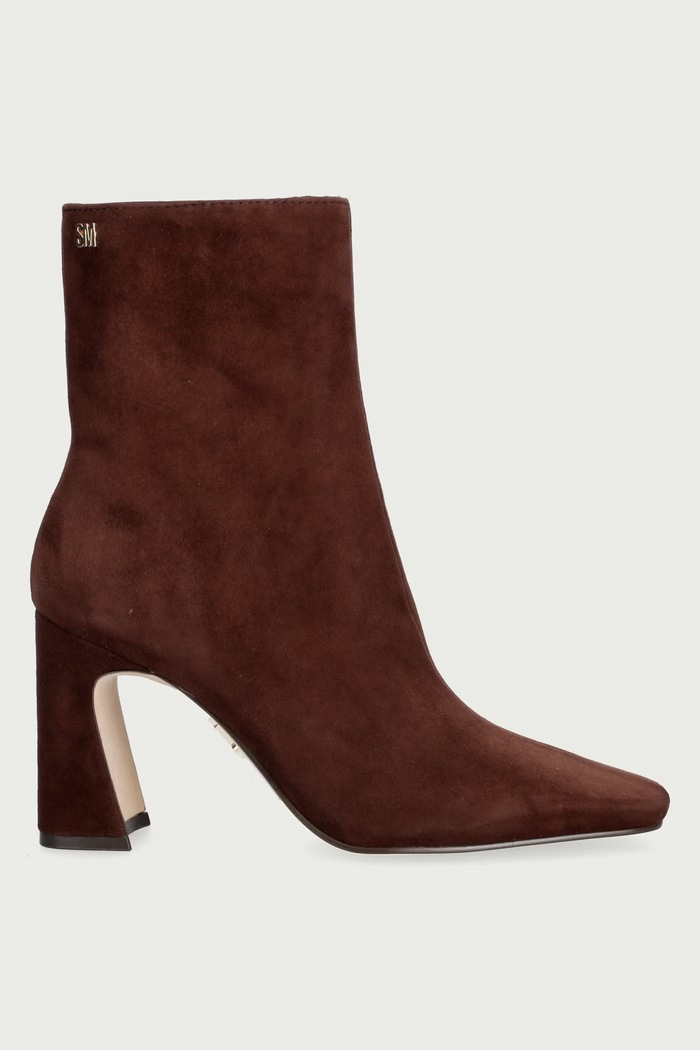 Steve Madden Botki damskie zamszowe Flares 11005754.880 brązowy AW26