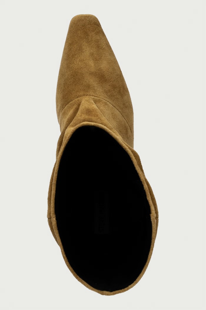 Botki damskie zamszowe Vexa Steve Madden 11005766.KOE zielony