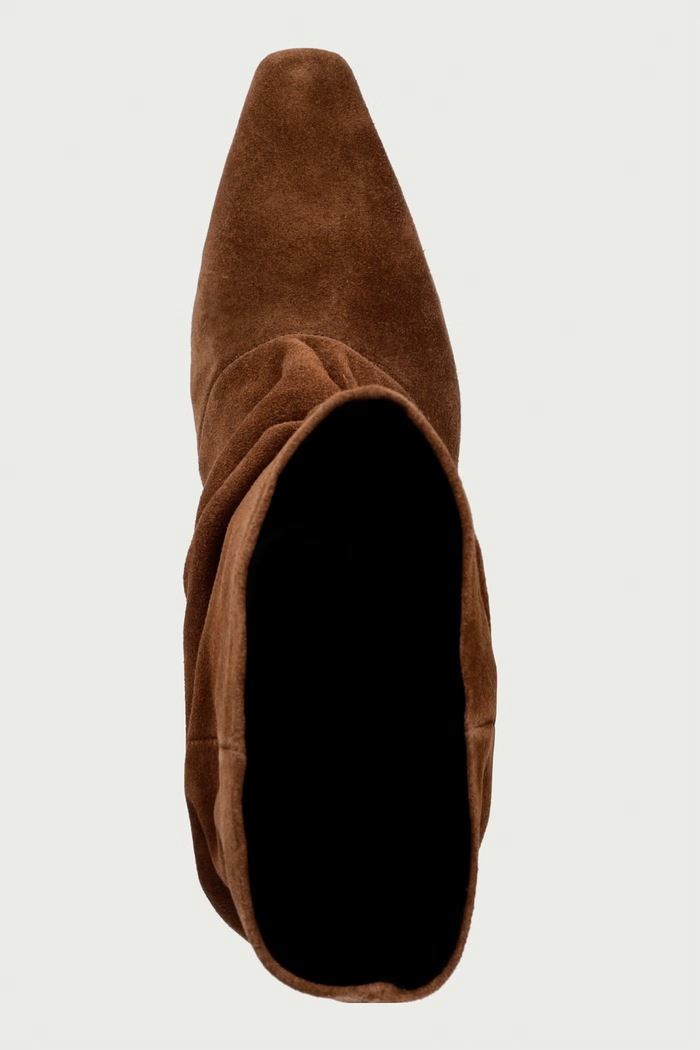 Botki damskie zamszowe Vexa Steve Madden 11005766.DBS brązowy