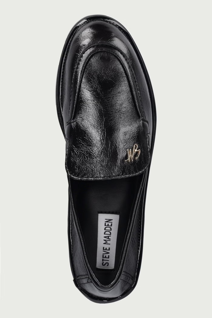 Mokasyny damskie skórzane Chapters Steve Madden 11005783.0BL czarny