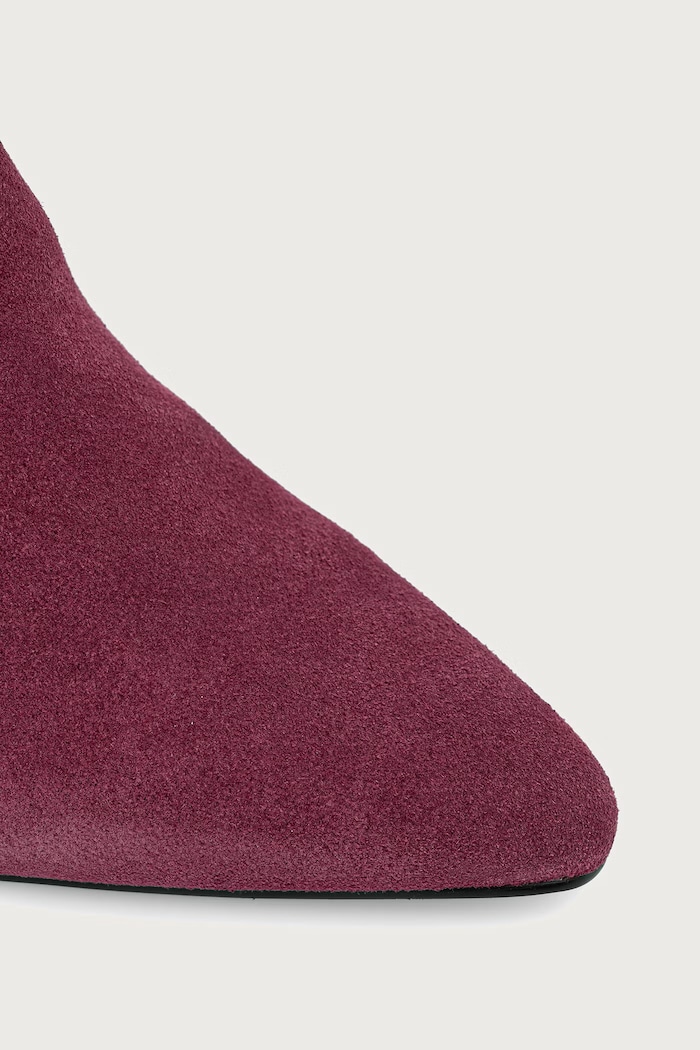 Kozaki damskie zamszowe Sirrens Steve Madden 11004776.DYQ bordowy