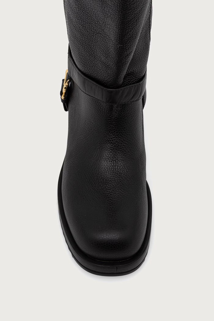 Botki damskie Pollini PA26164G0PPB100A czarny
