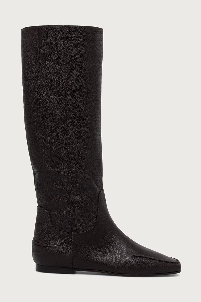 Pollini Kozaki damskie skórzane PA26091C0PPB0301 brązowy AW26