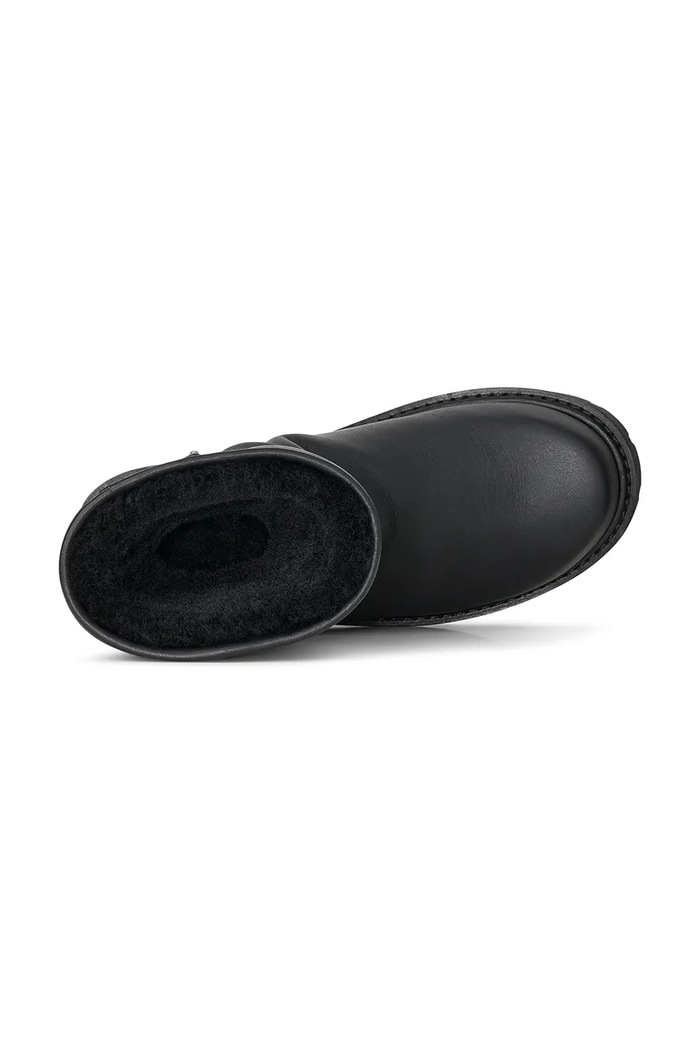 Ugg x Willy Chavarria śniegowce damskie skórzane UGG 1186776.BLK czarny
