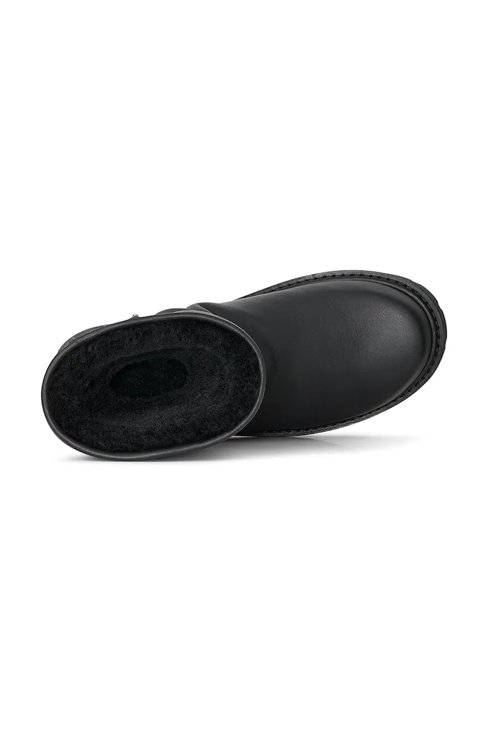 Ugg x Willy Chavarria śniegowce damskie skórzane UGG 1186776.BLK czarny