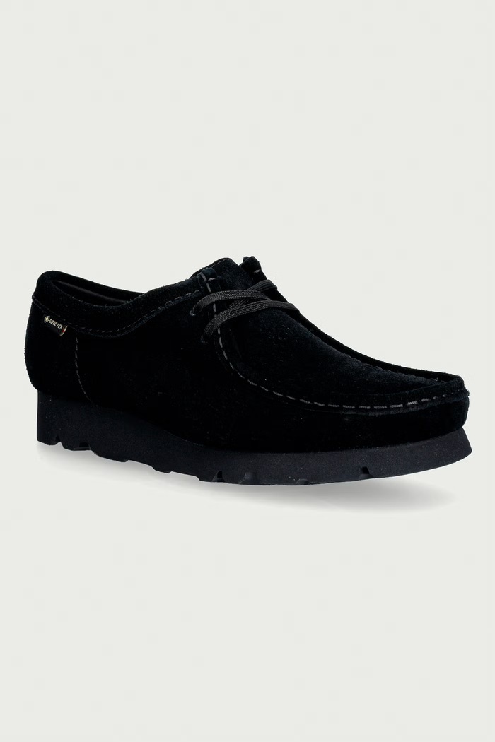 Clarks Originals Wallabee mokasyny damskie zamszowe czarny 261792584