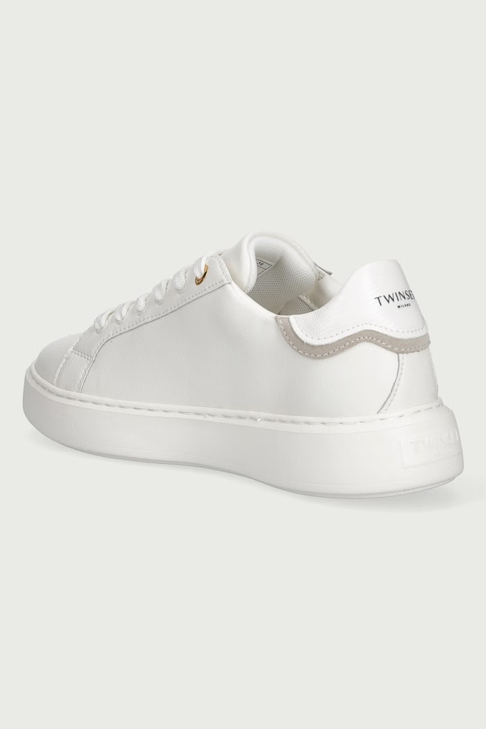 Παπούτσια Twinset Sneakers Γυναικεία 262TGT022.00526 λευκό