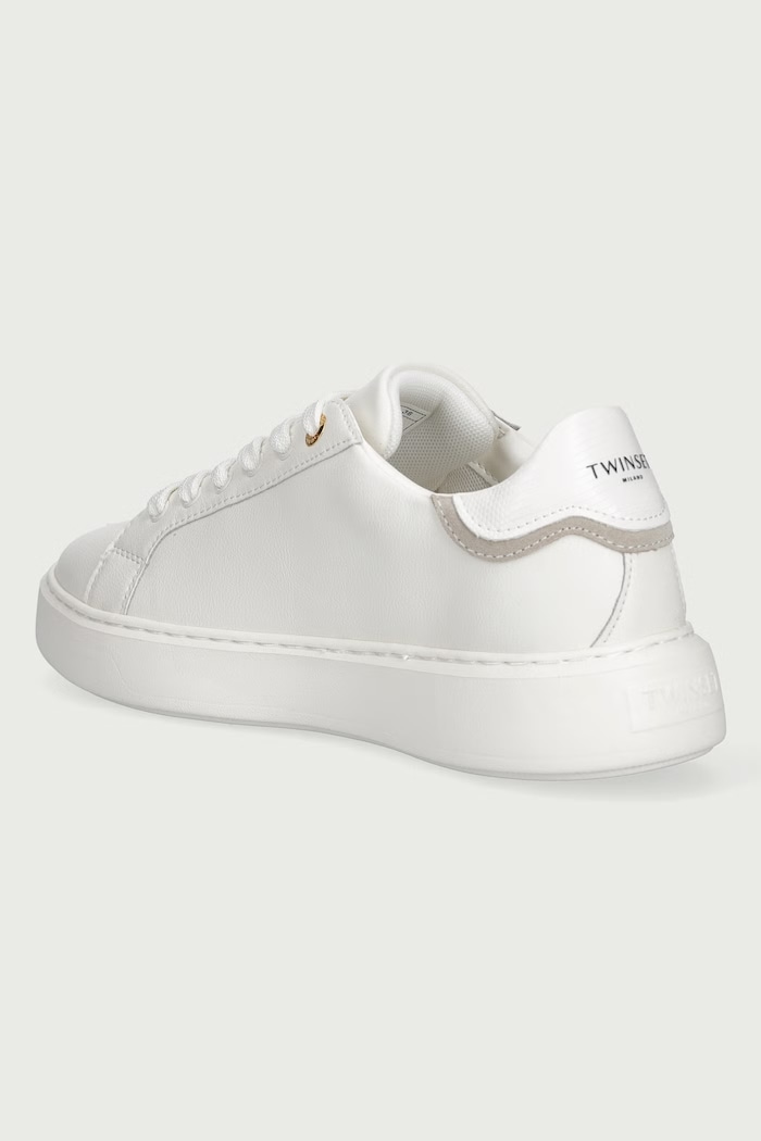 Παπούτσια Twinset Sneakers Γυναικεία 262TGT022.00526 λευκό