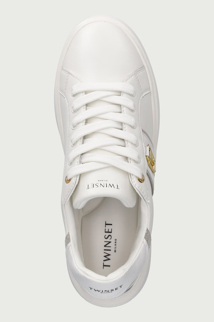 Sneakers Γυναικεία Twinset 262TGT022.00526 λευκό