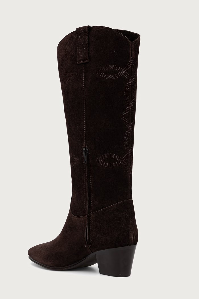 Obuwie Twinset Sneakersy damskie zamszowe 262TGT042.00203 brązowy